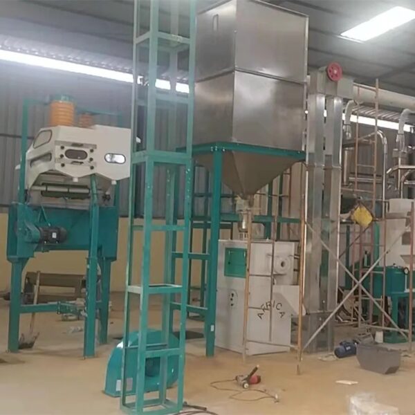 Линия кукурузной крупы