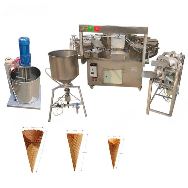 Линия производства мороженого в рожках