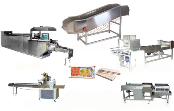 Линия по производству вафель плоских (мини)