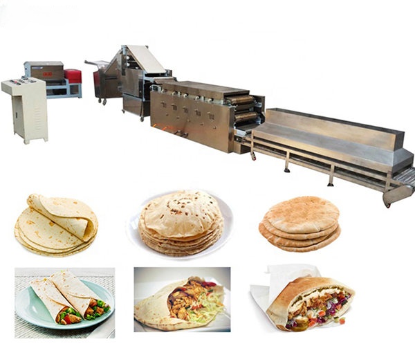 Универсальная линия тонких лепёшек и лаваша