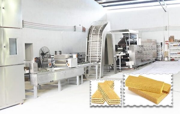 Линия по производству вафель с начинкой