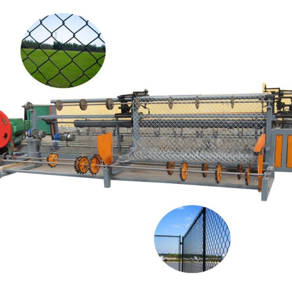 Линия сетки-рабицы с ПВХ покрытием