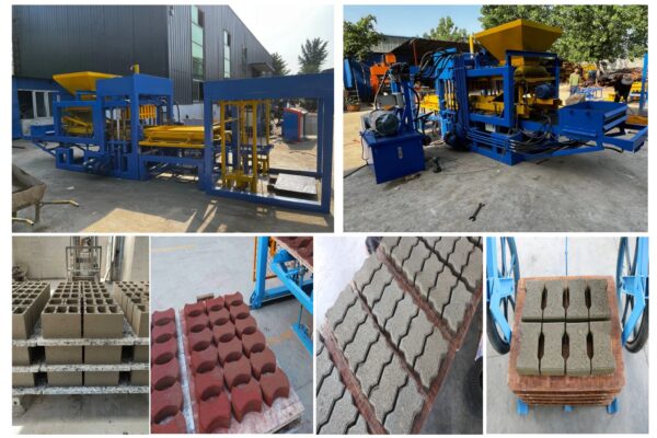 Мини линия для цветной тротуарной плитки